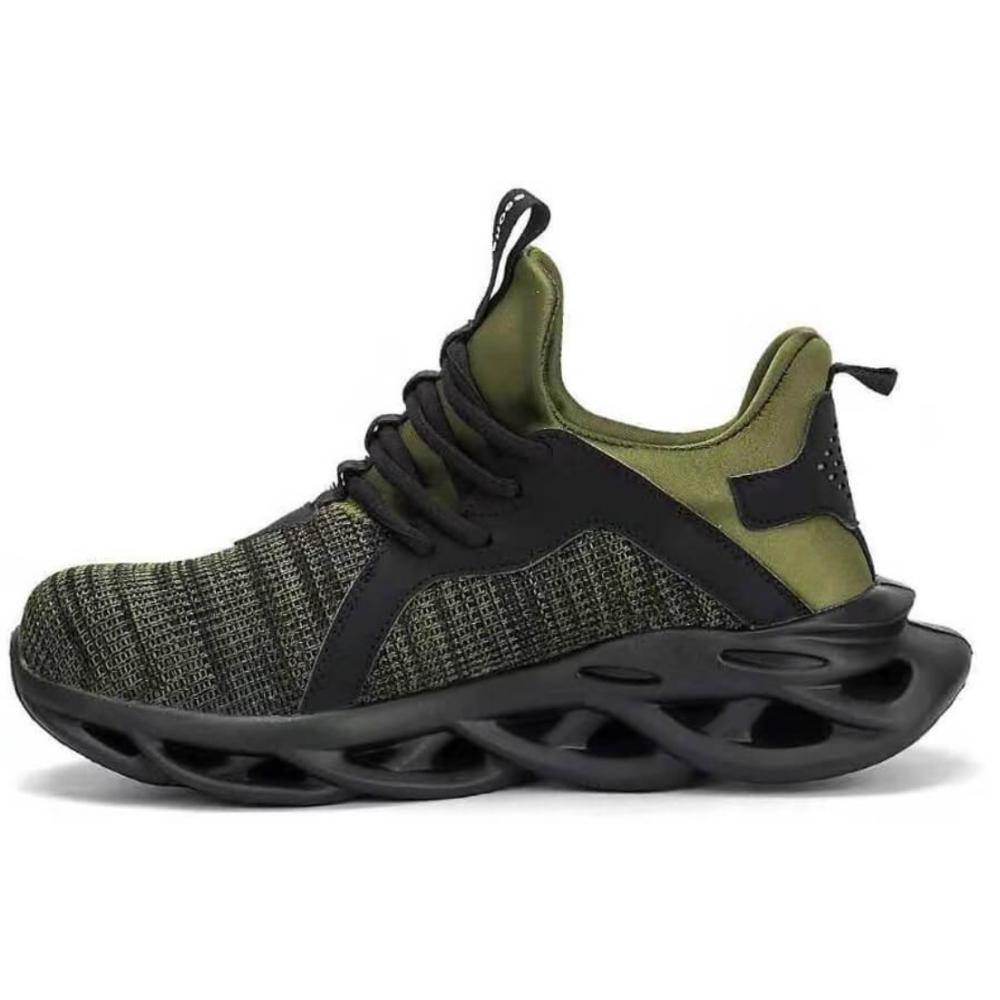 Rhino 808GN - Qarido Comfortable safety shoes | comfortable work shoes | comfortable work boots | comfortable safety trainers | lightweight safety trainers | lightweight safety shoes | comfortable steel toe shoes | comfortable steel toe boots