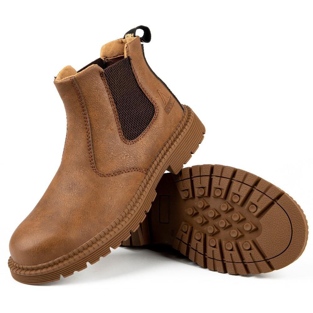 Comfortable steel hot sale cap boots