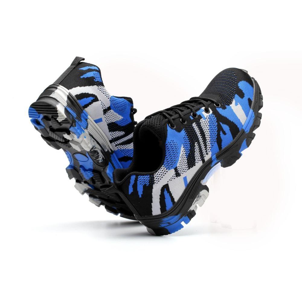 Soldier 526BU - Qarido Comfortable safety shoes | comfortable work shoes | comfortable work boots | comfortable safety trainers | lightweight safety trainers | lightweight safety shoes | comfortable steel toe shoes | comfortable steel toe boots